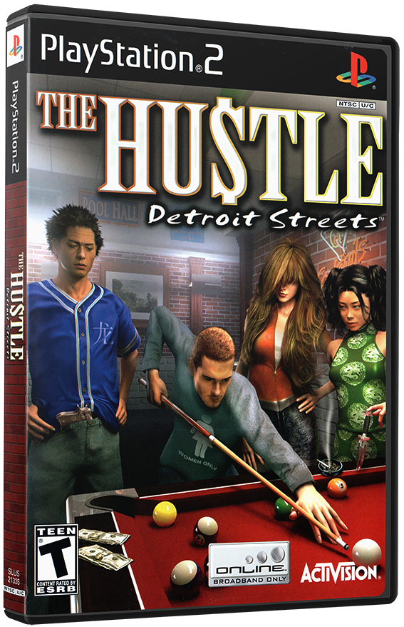 แผ่นเกมส์ PS2 : Hustle, The - Detroit Streets