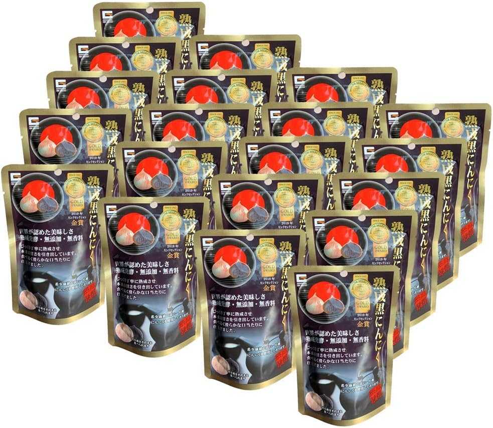 🌟กระเทียมดำ Genseida Black Garlic 熟成黒にんにく 60g 🌟