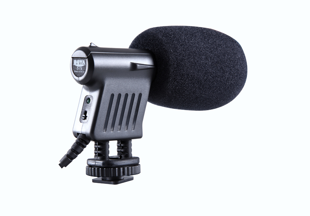 BOYA BY-VM01 Mini Directional Video Condenser Microphone for Canon Nikon DSLR Camcorder