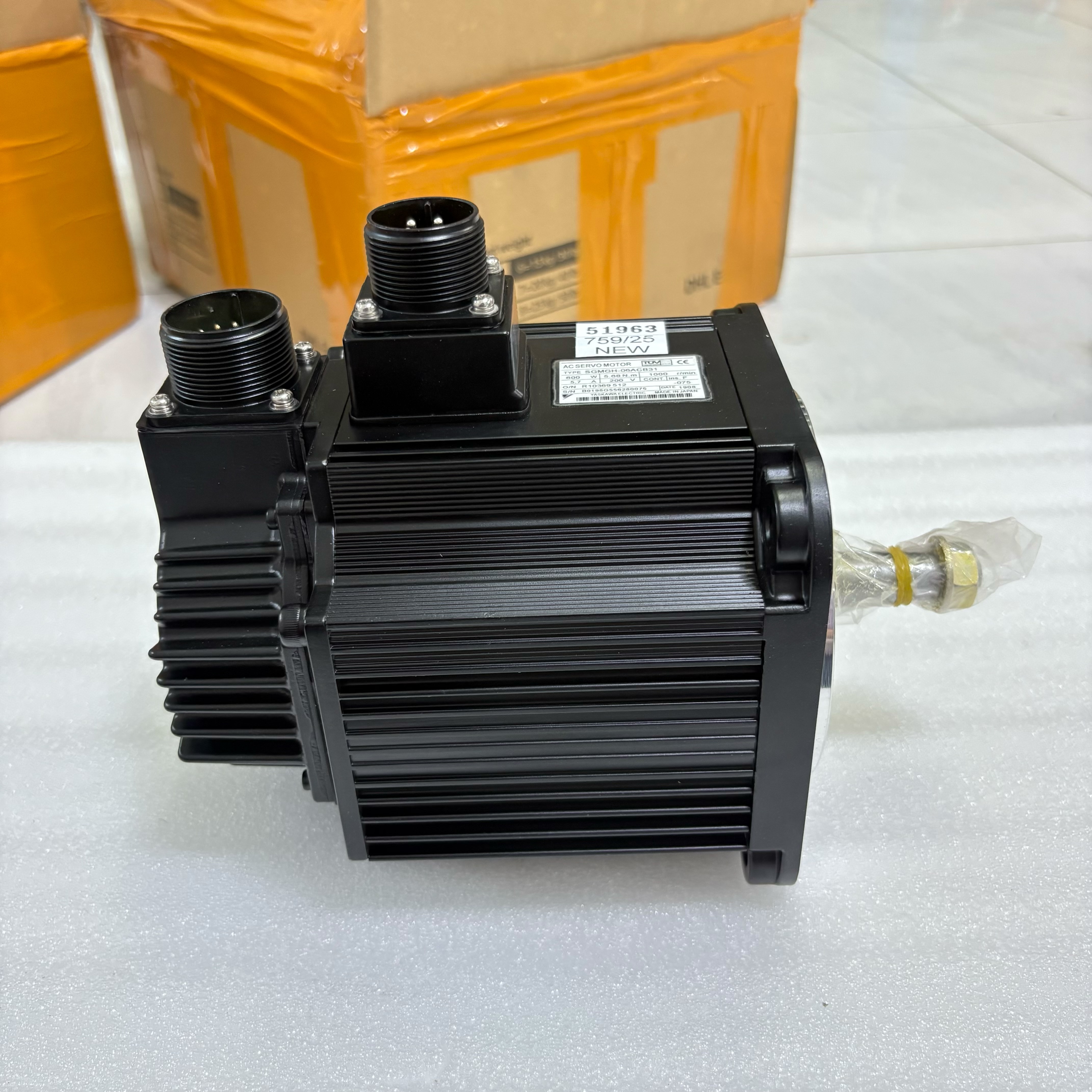 SGMGH-06ACB31 SERVO MOTOR "YASKAWA"