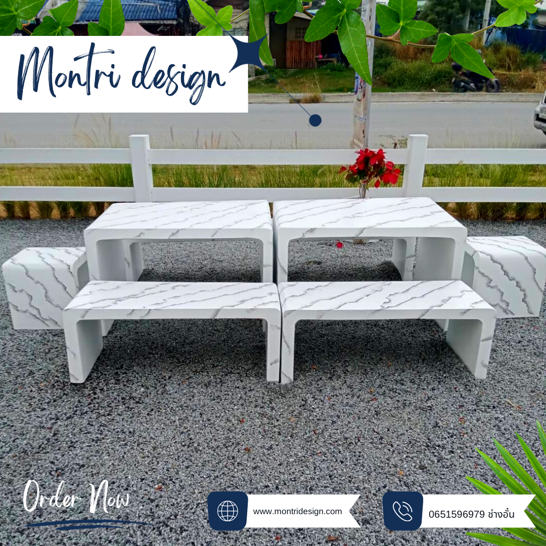 เก้าอี้ปูนซีเมนต์สไตล์ลอฟท์ รุ่น Jumbo Loft สีขาวสลัดดำ โต๊ะลอฟท์ โต๊ะปูนเปลือย โต๊ะปุนลอฟท์ โปรค่าส่งพิเศษ (เป็นราคาสินค้ายังไม่รวมค่าส่ง)