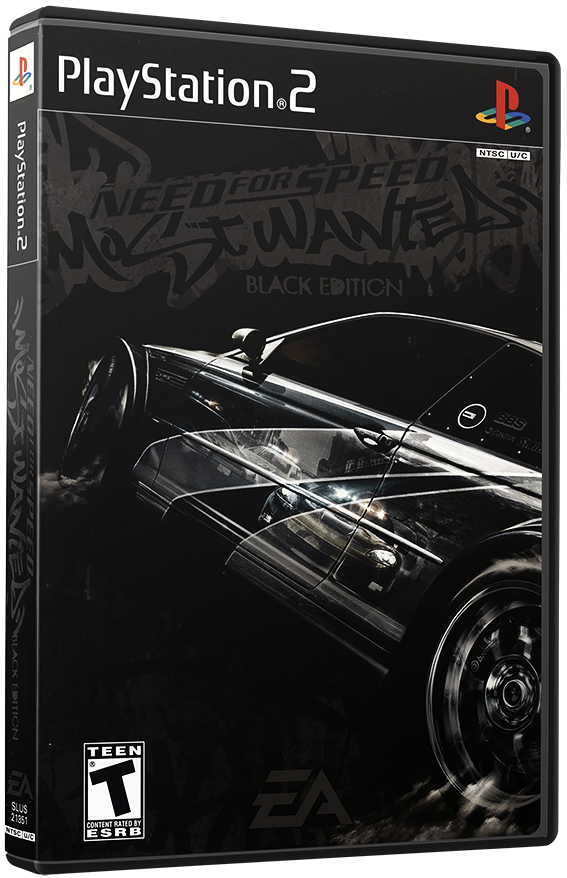 แผ่นเกมส์ PS2 : Need for Speed - Most Wanted - Black Edition