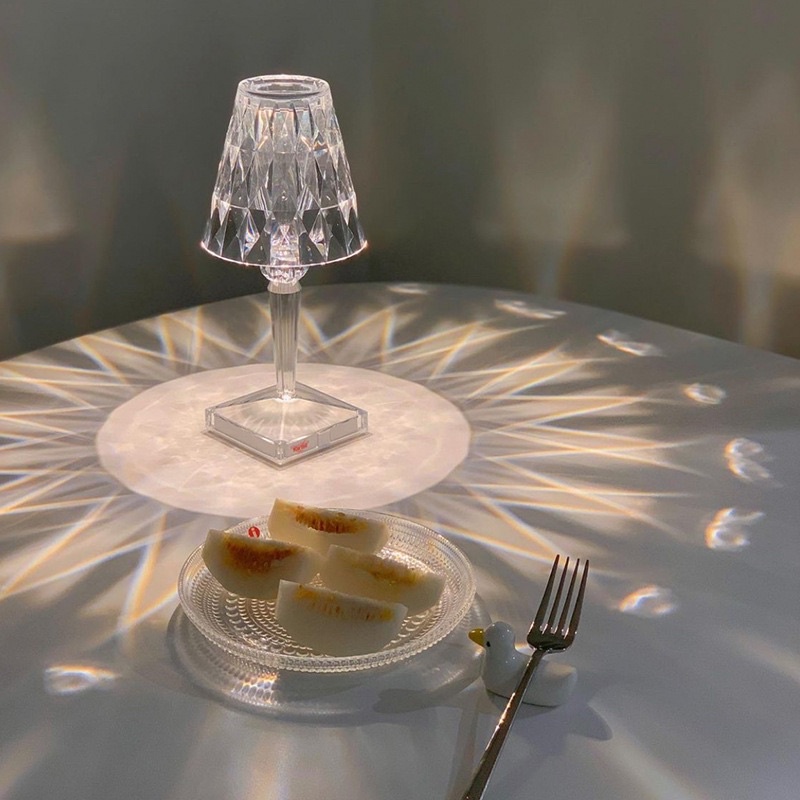 [พร้อมส่ง] Jnihouse : โคมไฟคริสตัล โคมไฟกระจายแสง (Crystal lamp)