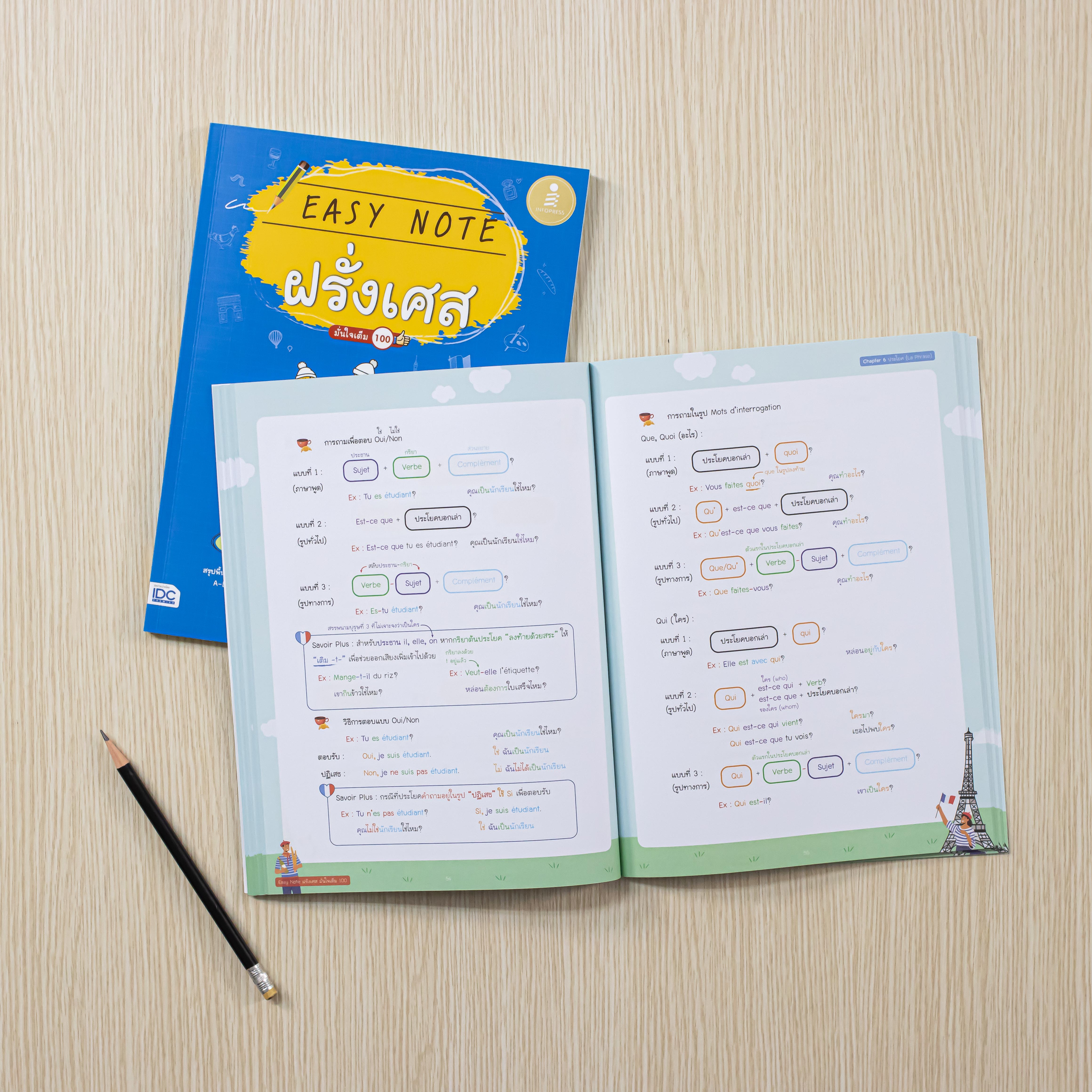 Infopress (อินโฟเพรส) Easy Note ฝรั่งเศส มั่นใจเต็ม 100 - 73575