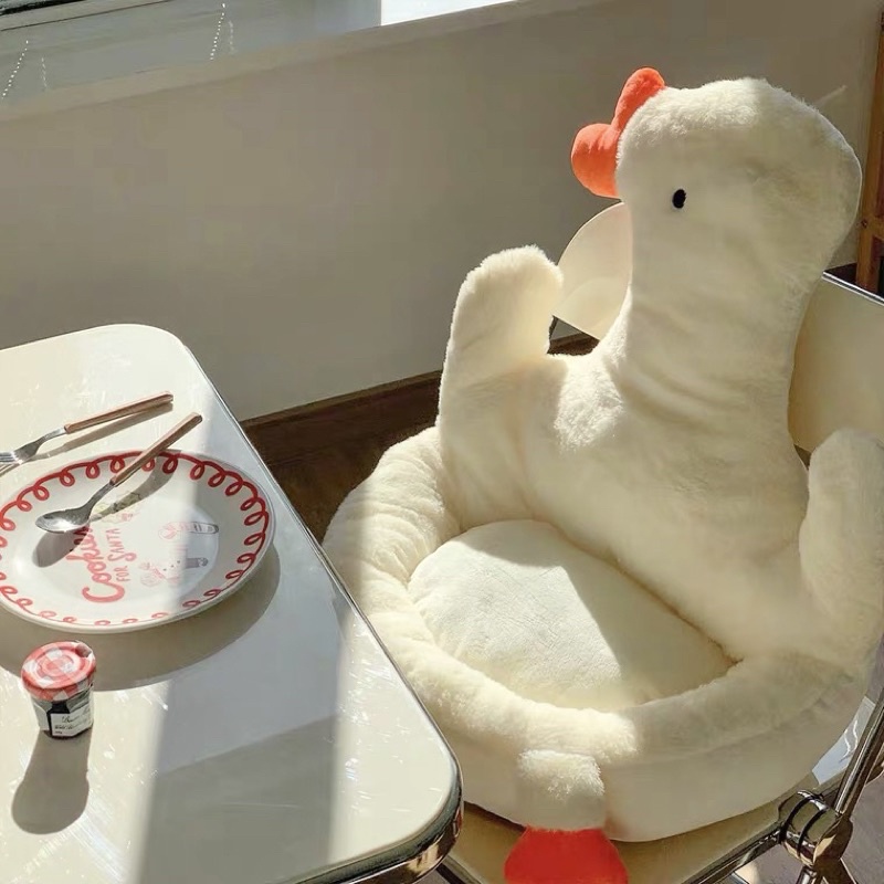[พร้อมส่ง] Jnihouse : Goose Seat Cushion เบาะรองนั่งน้องห่าน