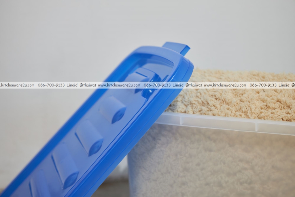 P13595 กล่องเอนกประสงค์ 90 ลิตร (63*63*36 cm) เกรดเอ No.2009 ราคาขายส่งต่อ 1 โหล: 12 ใบ: เฉลี่ย 275 บต่อใบ