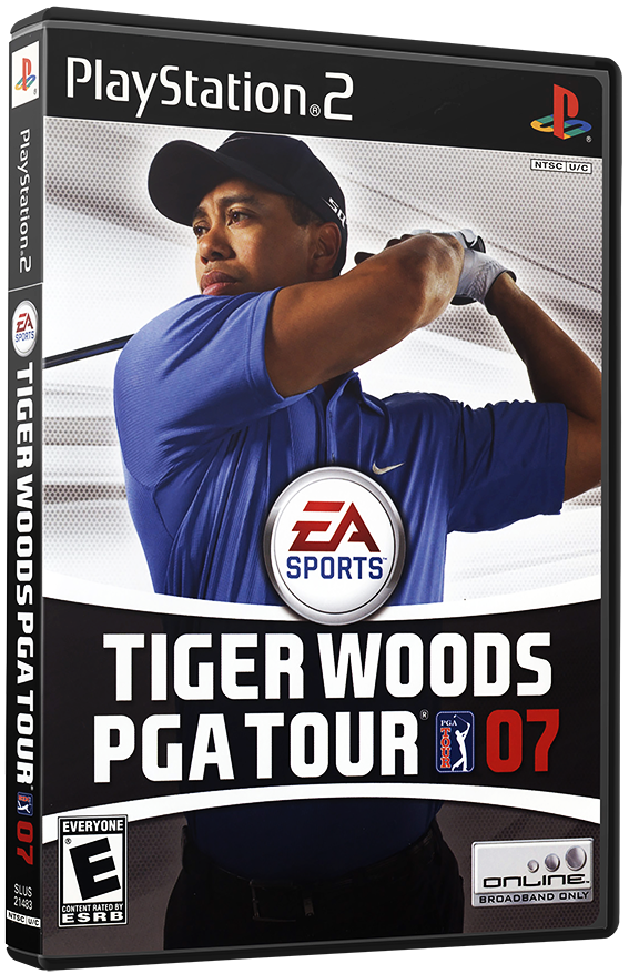 แผ่นเกมส์ PS2 : Tiger Woods PGA Tour 07