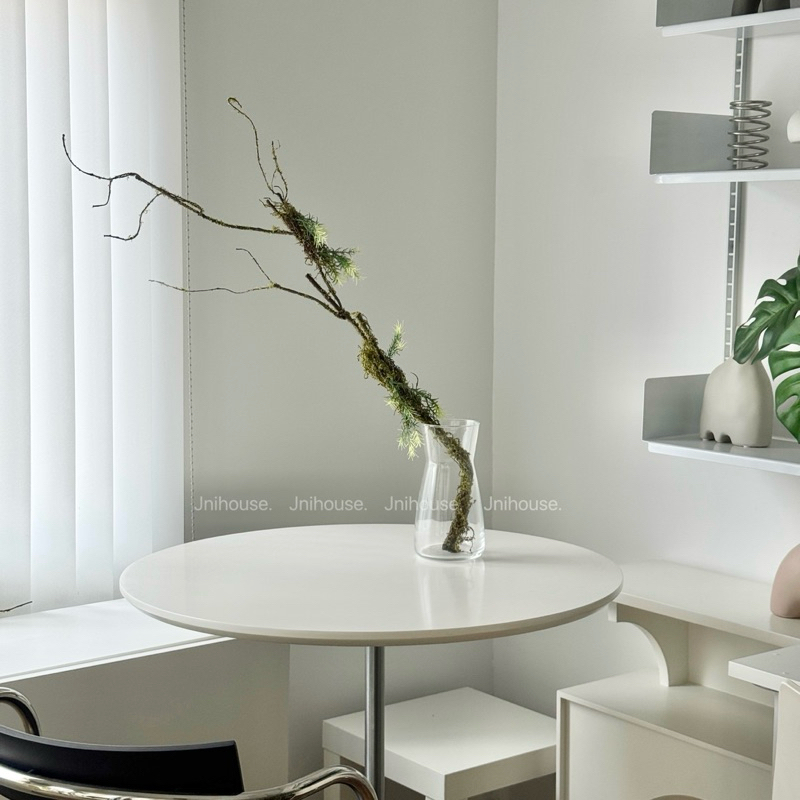 [พร้อมส่ง] Jnihouse : กิ่งไม้ประดิษฐ์สูง 80 cm (มีมอสเขียวพันรอบกิ่ง)