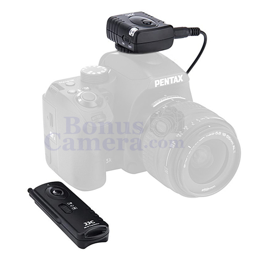 JM-Pentax รีโมตคอนโทรลไร้สาย Pentax K-5,K-5 II,K-7,K-30,K-50,K-500,K10D,K20D,K100D,K110D