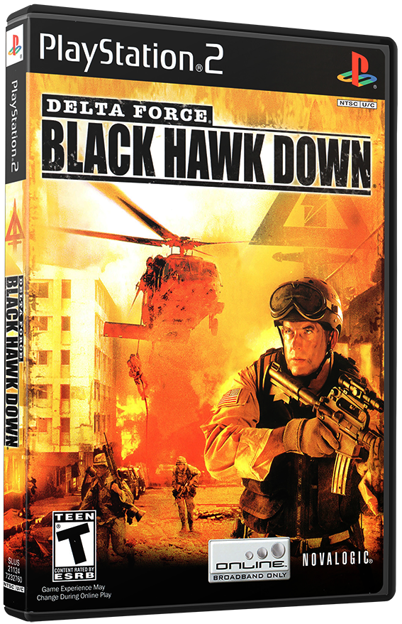 แผ่นเกมส์ PS2 : Delta Force - Black Hawk Down