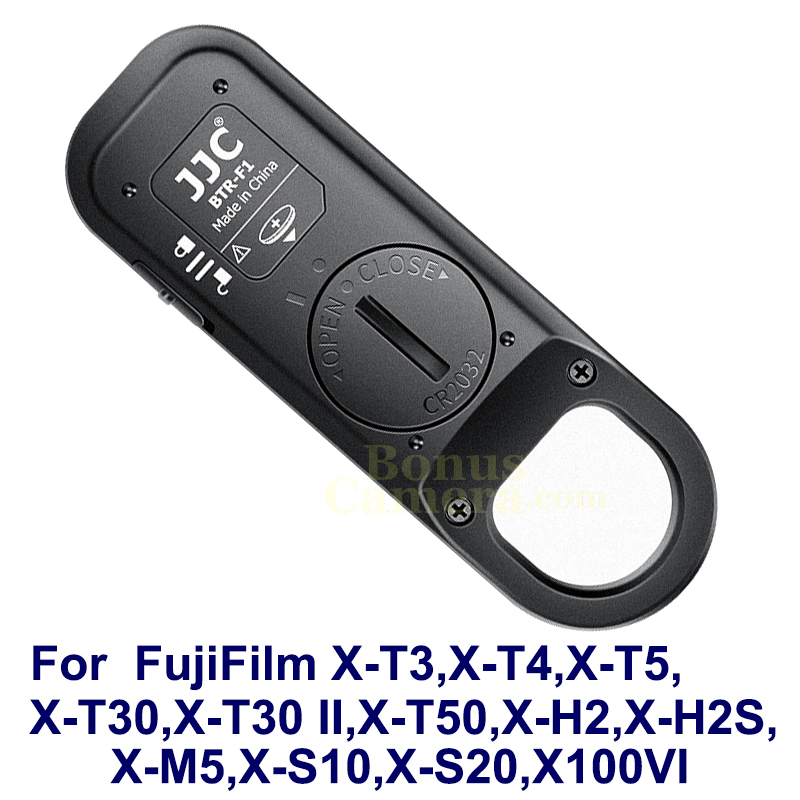 รีโมตถ่ายภาพนิ่งและวีดีโอฟูจิ X-T3,X-T4,X-T5,X-T30,X-T30 II,X-T50,X-H2,X-H2S แทน FujiFilm TG-BT1 Remote Control