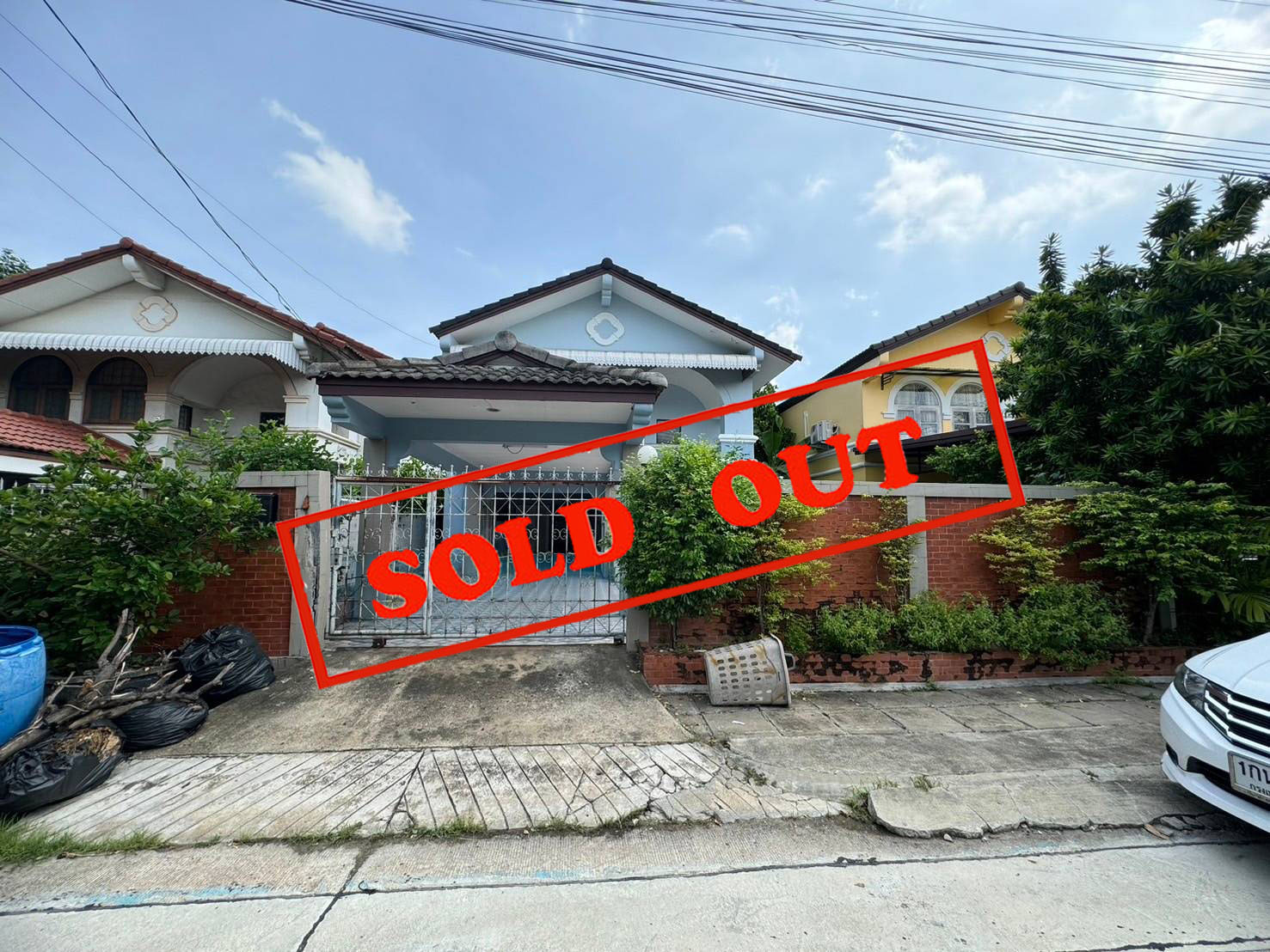 ขายบ้านเดี่ยวหมู่บ้านเมืองทองการ์เด้น พัฒนาการ 65 (N.1054)