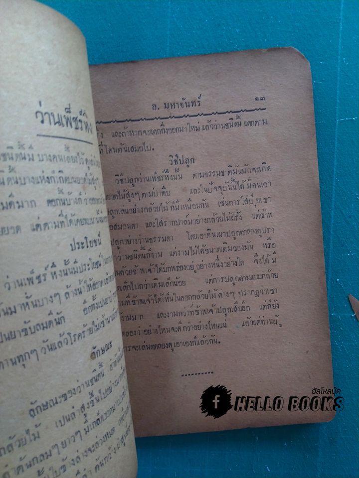 คู่มือ นักเลงว่าน (พ.ศ. ๒๔๘๐)