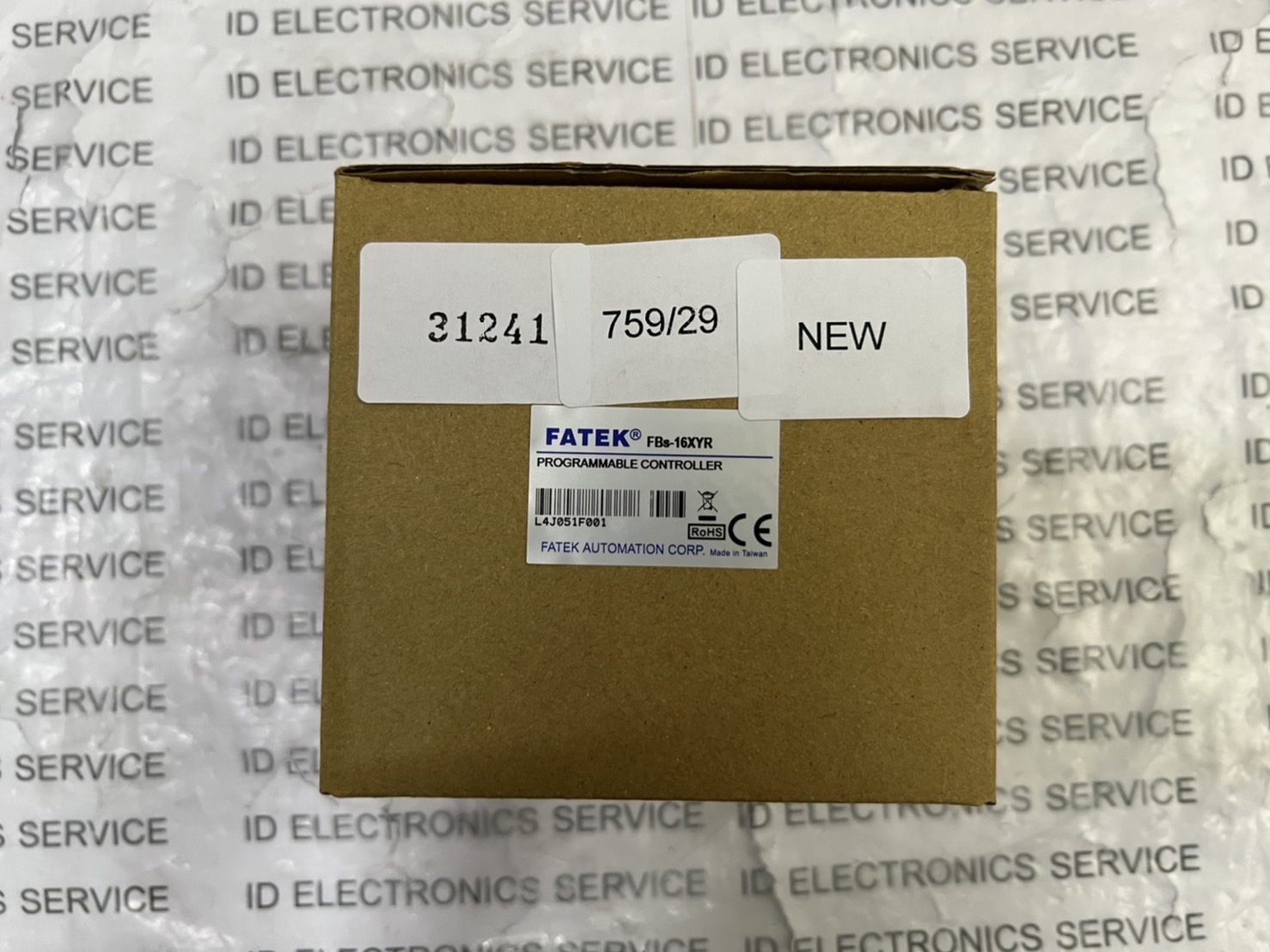 PLC " FATEK " MODEL : FBS-16XYR