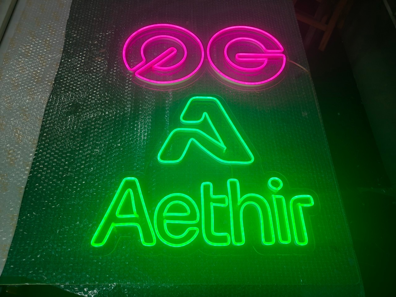 ป้ายไฟดัด CG,Aethir