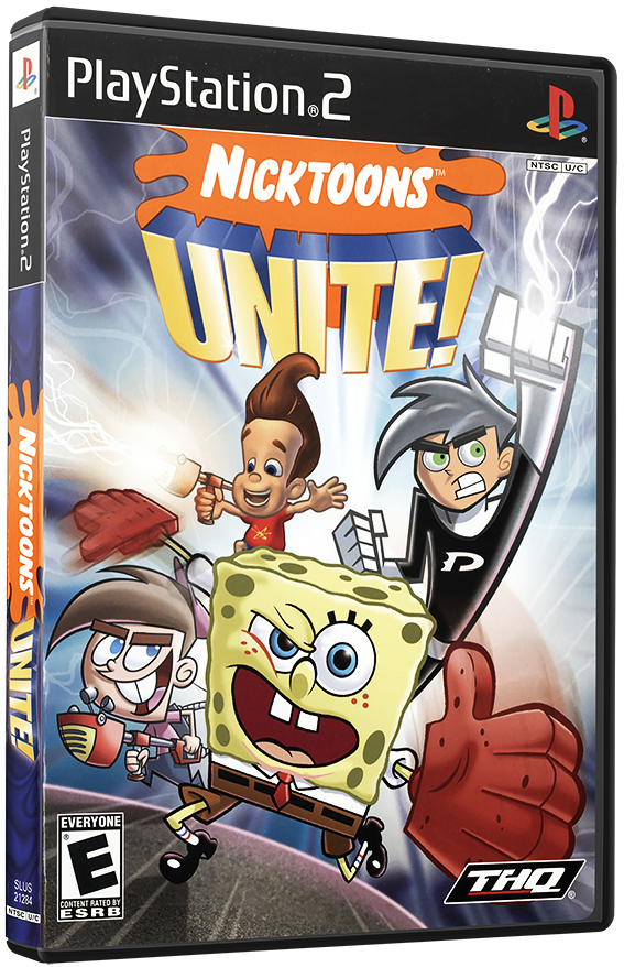 แผ่นเกมส์ PS2 : Nicktoons Unite!