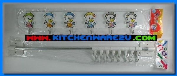 P01588 ขอแวน6ขอใส่ถุงคละลาย,8ขอจุกกาว. ราคาต่อโหล (คลิ๊กที่สินค้าเพื่อดูรายละเอียด)