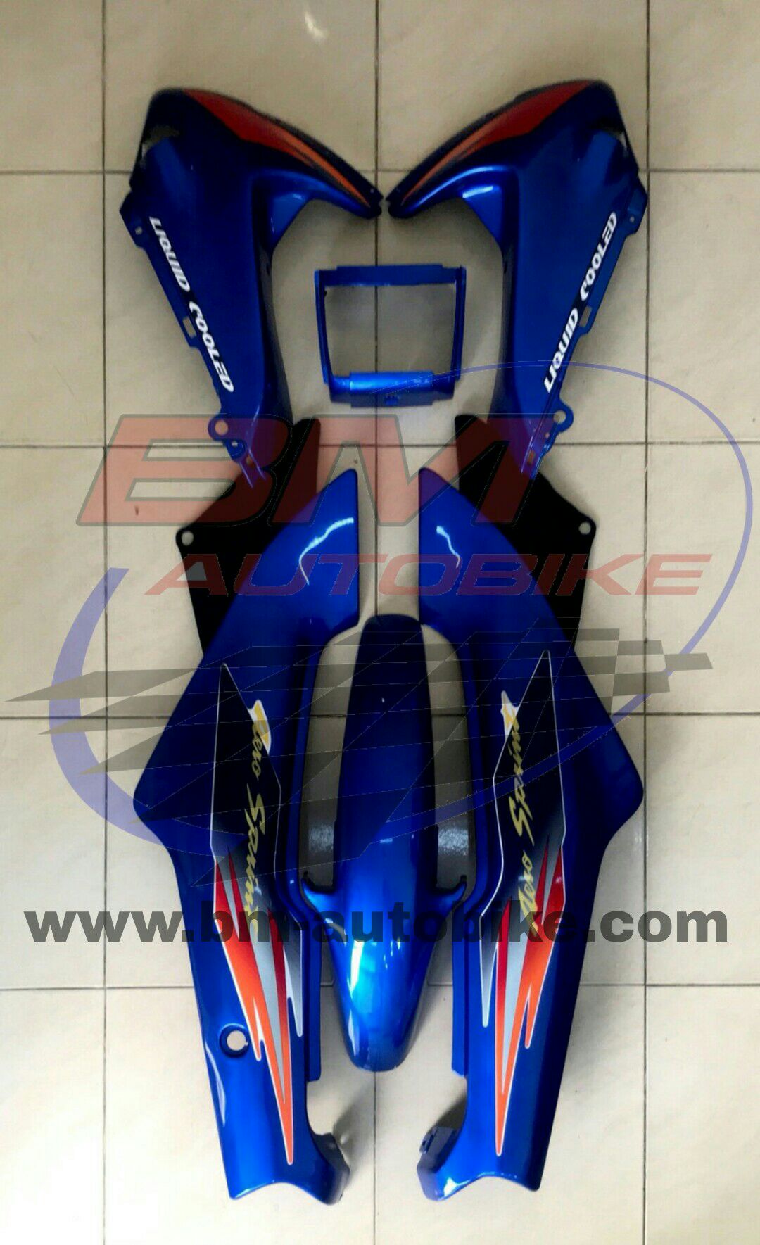 ชุดสี BEAT ครึ่งคัน สีน้ำเงิน 2,500 กรัม