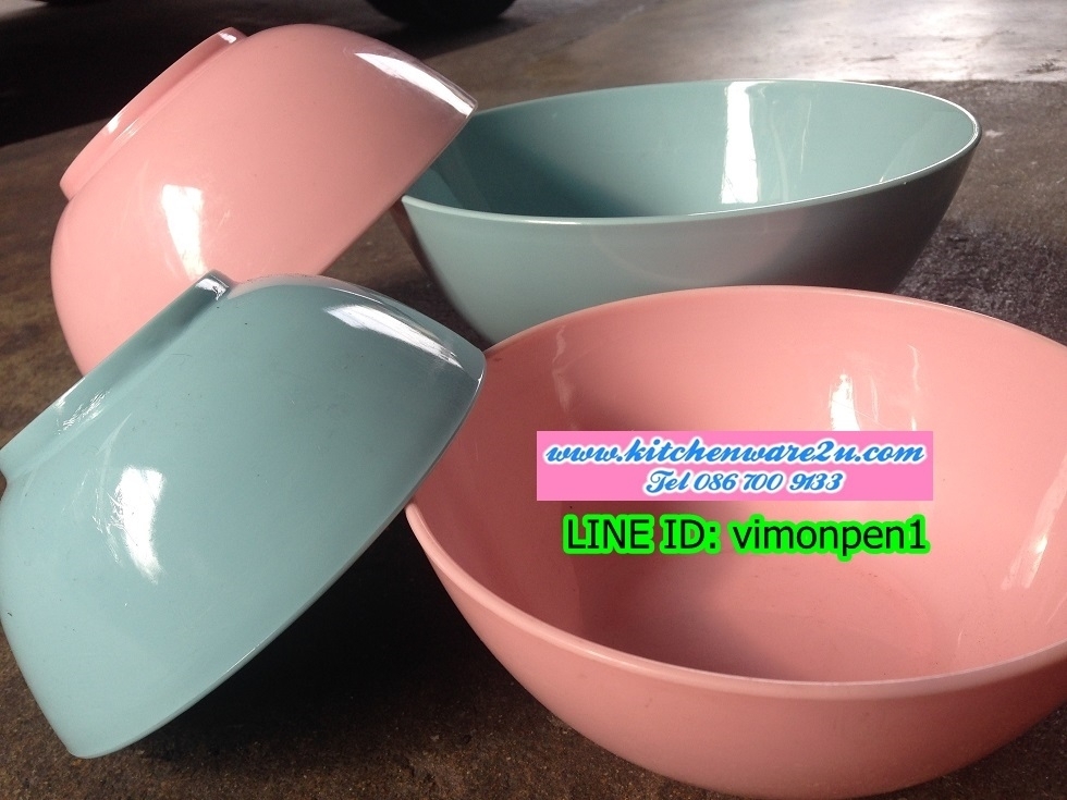 P10257 ชามพลาสติก ทรงโคมญี่ปุ่น 6 นิ้ว สีพื้น ใส่อาหารได้ ขายยกลัง (ราคาส่งต่อ 1 ลัง: 12 โหล: 144 ใบ:เฉลี่ย 150 บต่อโหล) ขายส่งทุกอย่าง 20 บาท
