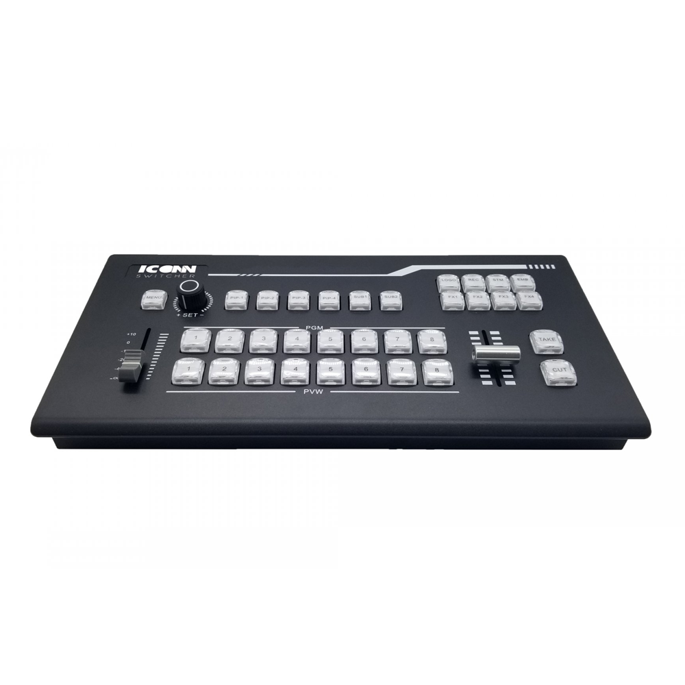 ICONN MCX-700 8 Channels Portable Broadcast Switcher