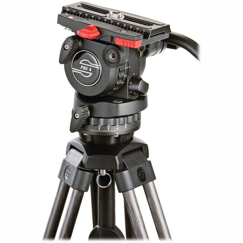 Sachtler FSB 4 Fluid Head with Sideload Camera Plate and Pan Bar