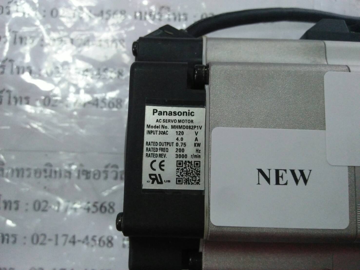 จำหน่าย ขาย ซ่อม SERVO MOTOR PANASONIC MHMD082P1V
