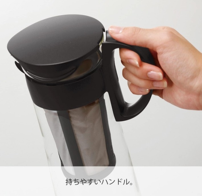 ขวดกาแฟ cold brew HARIO Cold Brew Coffee Pot Black 1000 ml Coffee Pitcher MCPN-14-B