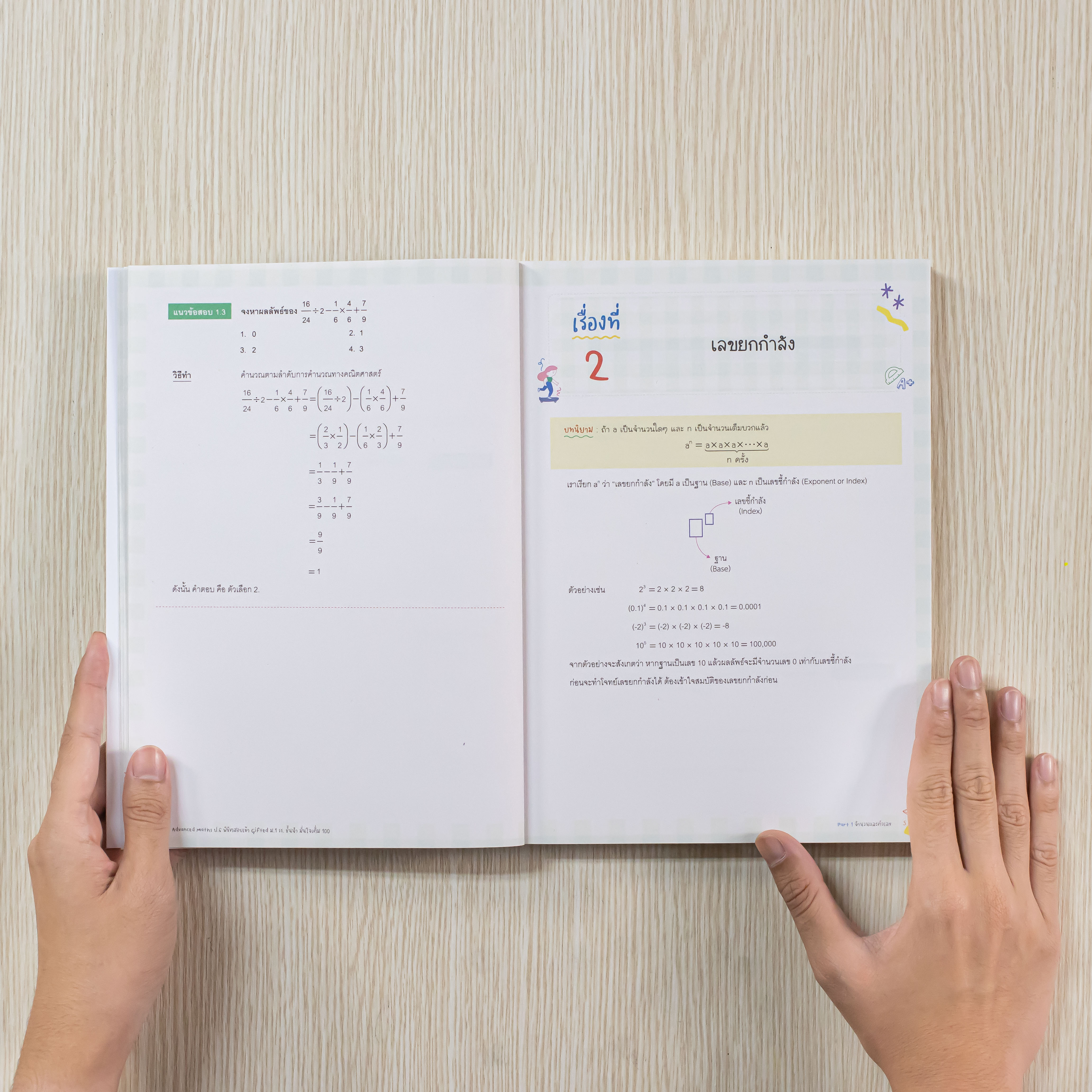 Infopress (อินโฟเพรส) Advanced Maths ป.6 พิชิตสอบเข้า Gifted ม.1 รร. ชั้นนำ มั่นใจเต็ม100(คณิตสอบเข้า ม.1) - 73391