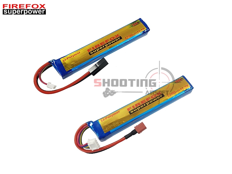 แบตลิโพ Firefox 20c 1200mAh 11.1v