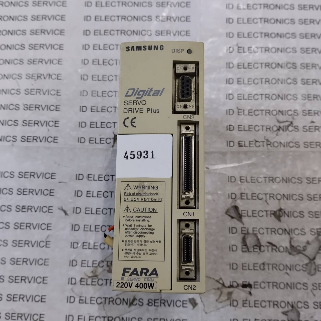 SERVO DRIVE " SAMSUNG " MODEL : CSDJ-04BX2
