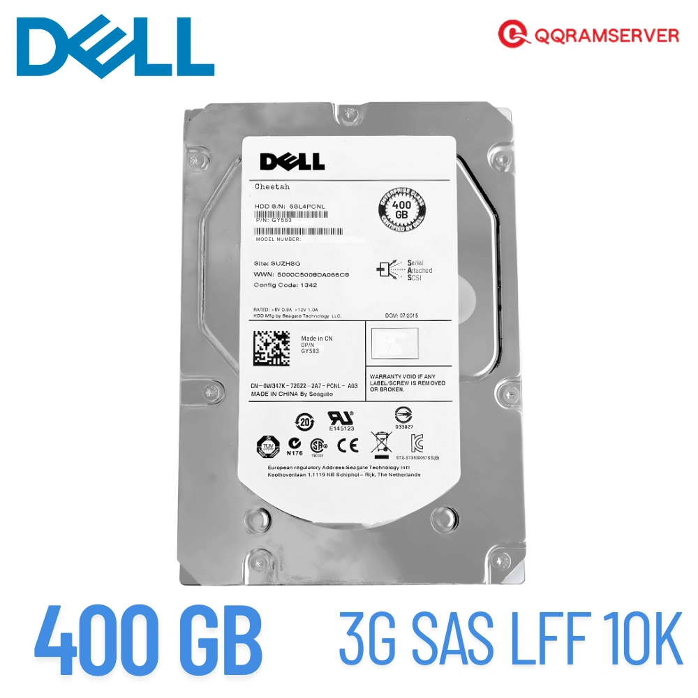 HDD Server Dell PowerEdge R230 400GB SAS 3Gb 10K Harddisk Dell
