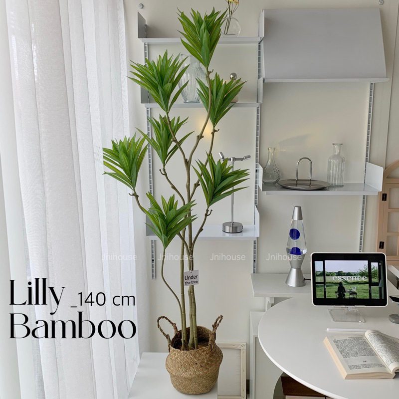 [พร้อมส่ง] Jnihouse : ต้นไม้ประดิษฐ์ Lily Bamboo (Tree)