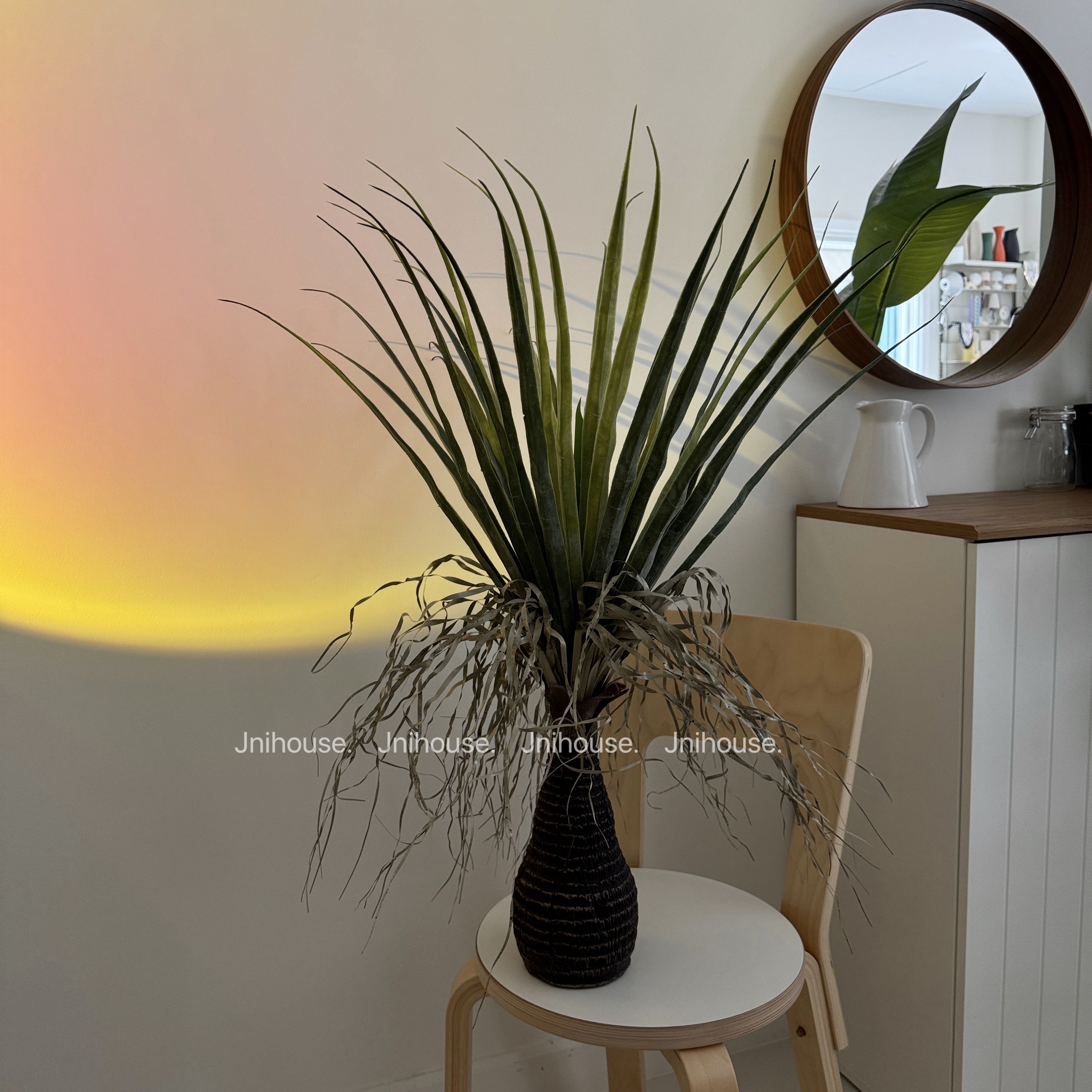 [พร้อมส่ง] : Jnihouse ต้นยุคคาประดิษฐ์ สูง 80 cm (Yucca Rostrata)(Tree)