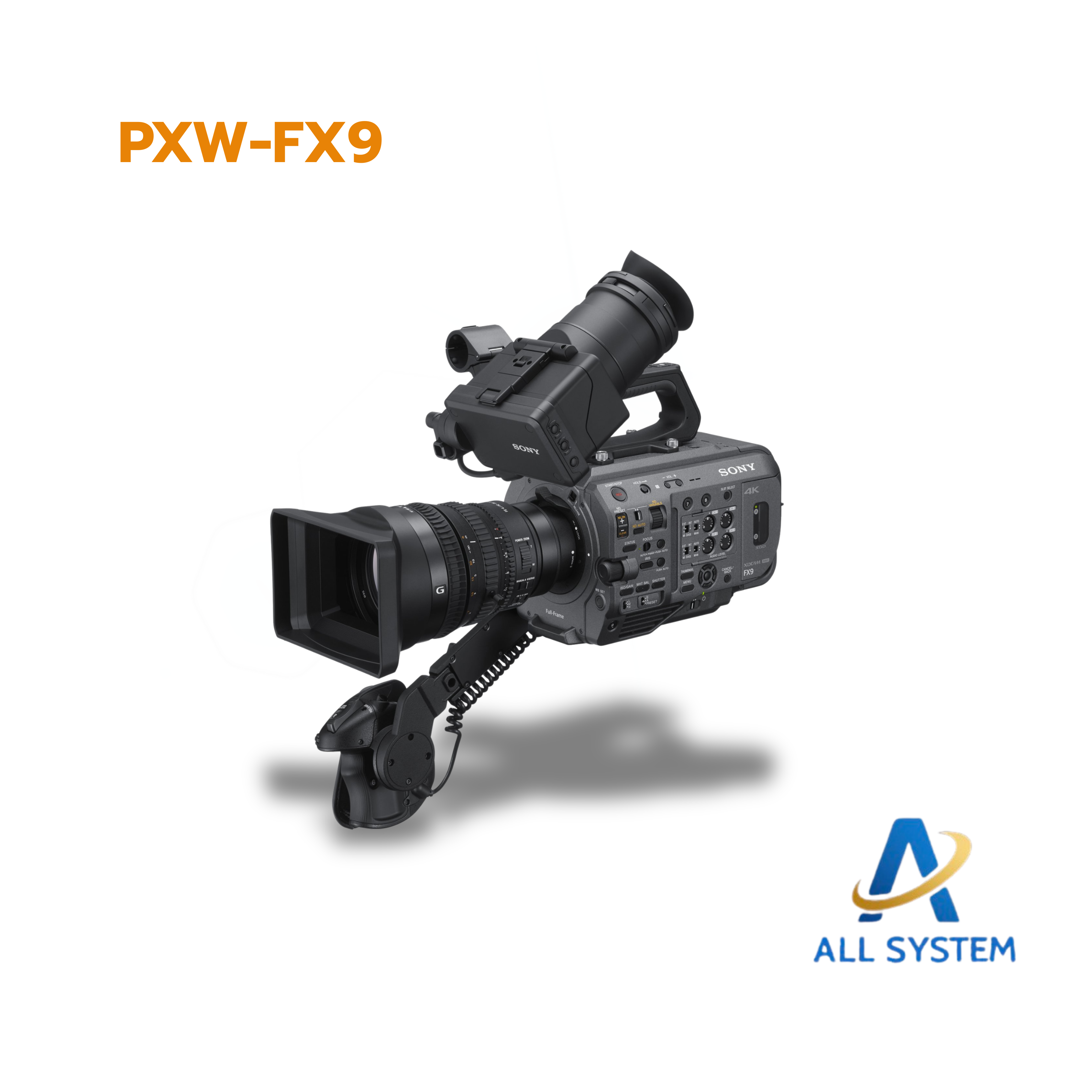 PXW-FX9 SONY full-frame 6K sensor camera with Fast Hybrid