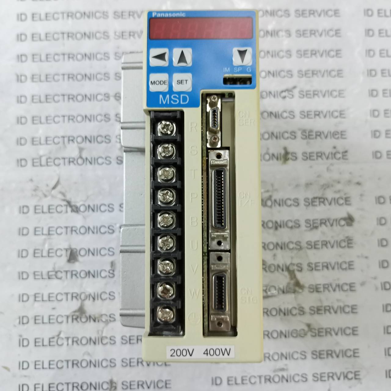 SERVO DRIVE " PANASONIC " MODEL : MSD043A1X