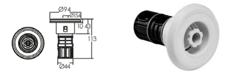 หัวเจ็ท Smooth Face (Standard Jet) EM0044