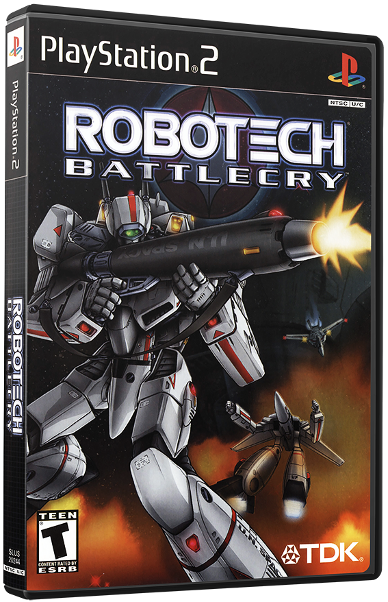 แผ่นเกมส์ PS2 : Robotech - Battlecry