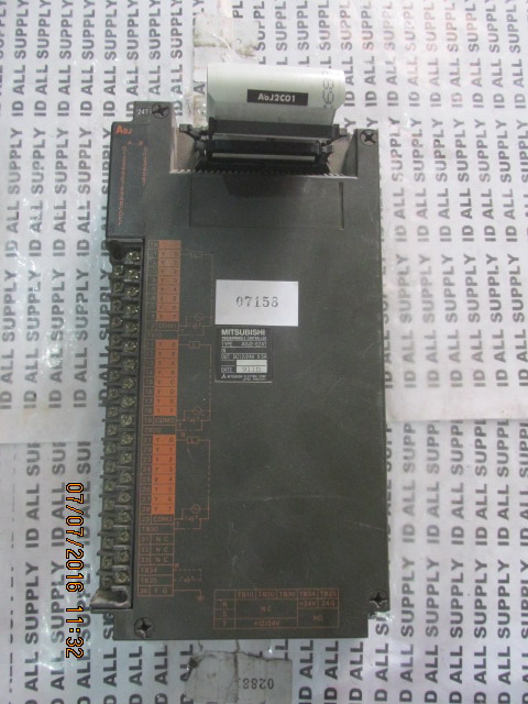 PLC " MITSUBISHI " MODEL : A0J2-E24T