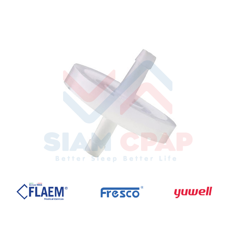ตัวกรองเครื่องดูดเสมหะ Suction Bacteria Filter (Pack 6 ชิ้น)