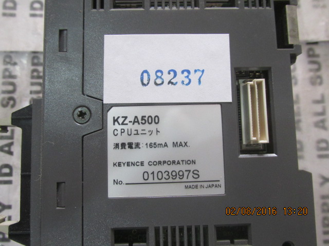 PLC " KEYENCE " MODEL : KZ-A500