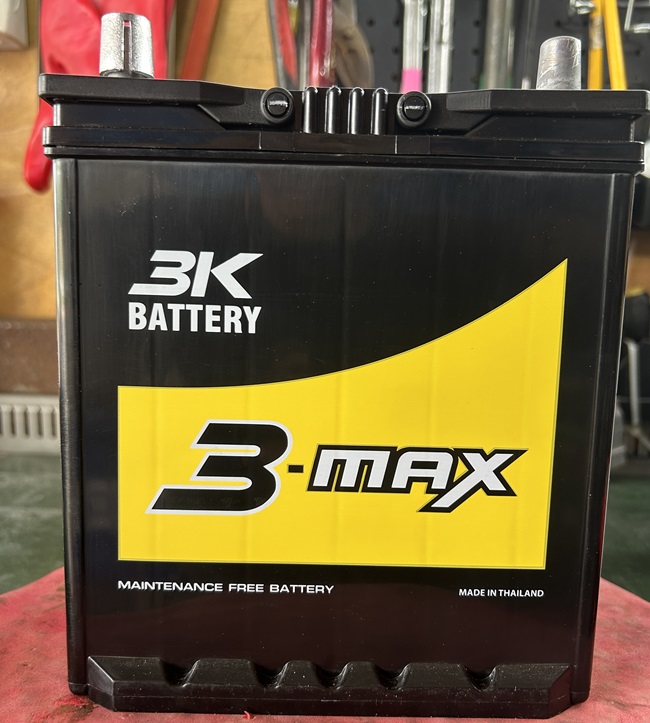 แบตเตอรี่ 3K MAX60BL 44B19L 35แอมป์ BYD ATTO 3 มีปีกล็อค