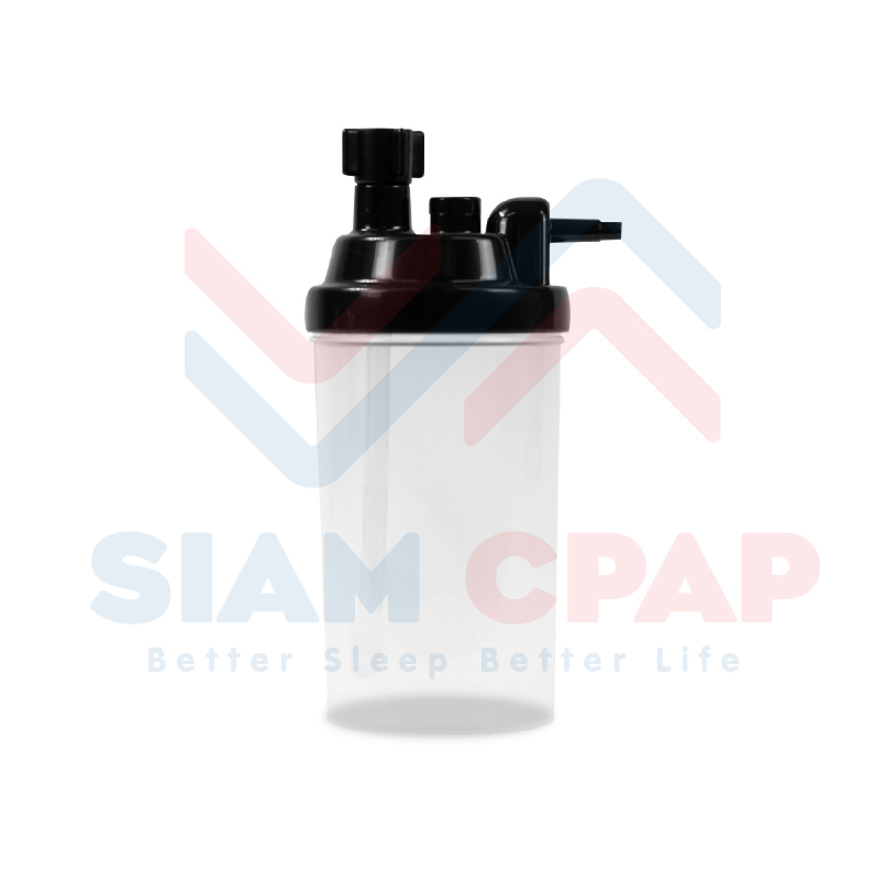 ชุดกระปุกน้ำให้ความชื้นสำหรับเครื่องผลิตออกซิเจน 6psi