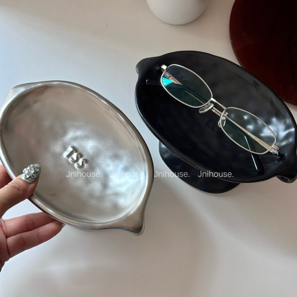 [พร้อมส่ง] Jnihouse : ถาดเซรามิก ถาดวางของเซรามิก