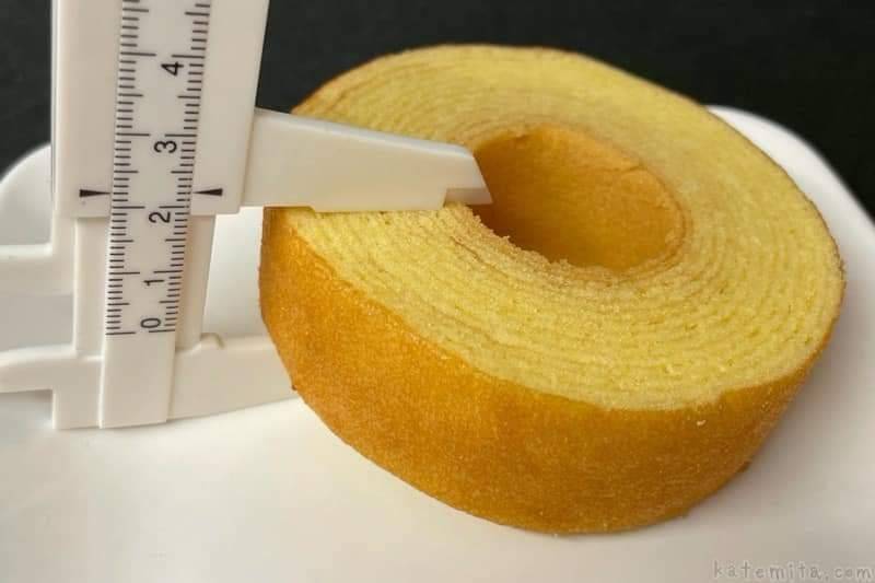 Baumkuchen (บามคูเฮน) หรือเค้กขอนไม้สัญชาติเยอรมัน