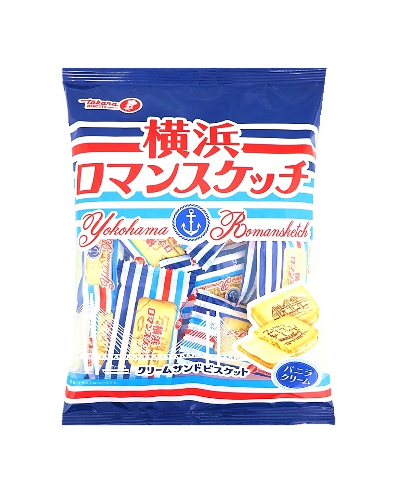 บิสกิตโยโกฮามะ ロマンスケッチ Takara Yokohama Romance Sketch Biscuit