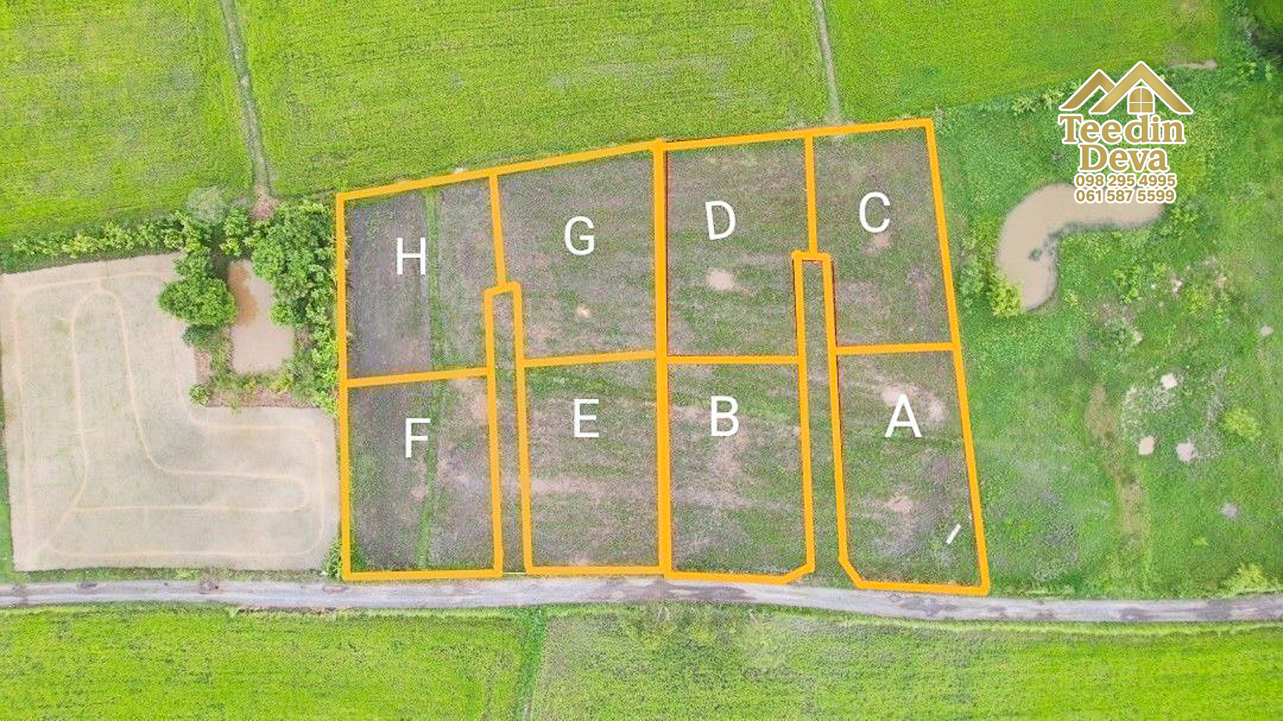 ที่ดินนครนายก ราคาถูก 100 ตรว พร้อมขุดโคกหนองนาให้ฟรี ต.ศรีนาวา อ.เมือง จ.นครนายก