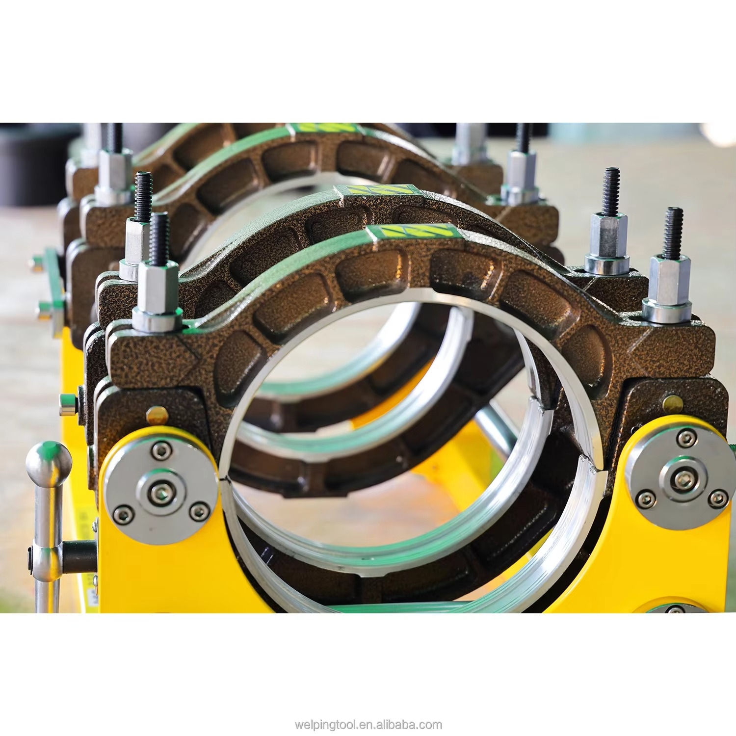 เครื่องเชื่อมท่อด้วยความร้อน Welping รุ่น WP250C Manual (มือหมุน) ขนาดท่อที่เชื่อม 63mm-250mm