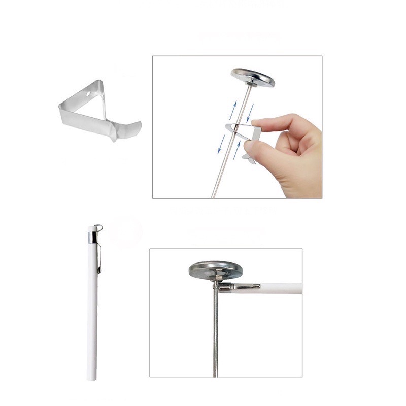 เทอร์โมมิเตอร์ ไม่ต้องใช้ถ่าน 0-100°C Coffee Thermometer