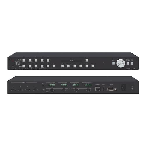 KRAMER VSM-4x4A 4x4 Seamless AV Matrix SwitcherMulti–Scaler