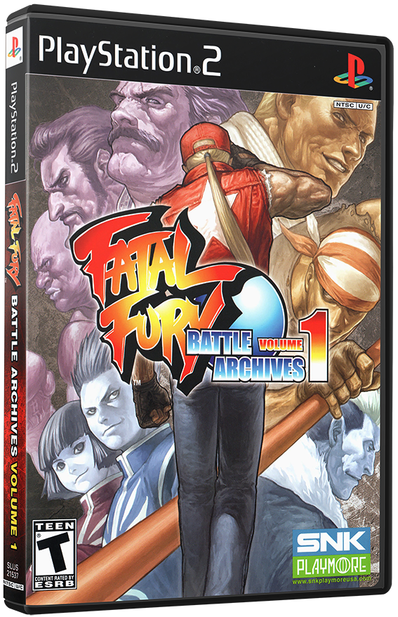แผ่นเกมส์ PS2 : Fatal Fury - Battle Archives Volume 1